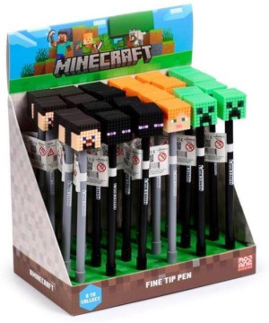 Długopis z silikonową nakładką Minecraft