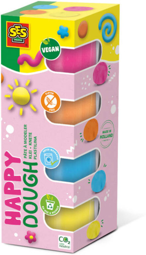 Ciastolina Happy 4x90g