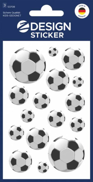 Naklejki papierowe Z Design Football