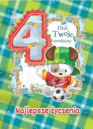 Kartka okolicznościowa: Urodziny 4