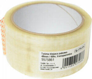 Taśma pakowa Herlitz przezroczysta 60mx48mm
