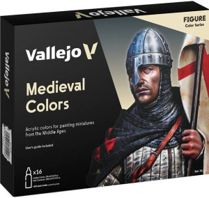 Vallejo: 70.142 - Model Color - Medieval Colors (16 x 18 ml)