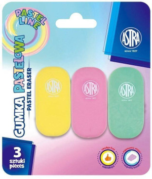 Gumka owalna Pastel Line ASTRA