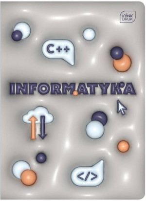 Zeszyt A5/60K kratka Informat +pig.wiedzy (10szt)