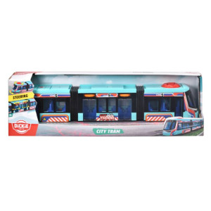 Miejski tramwaj przegubowy. Siemens. 40cm