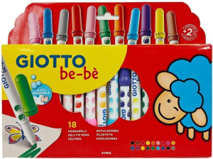 Flamastry BeBe 18 kolorów GIOTTO