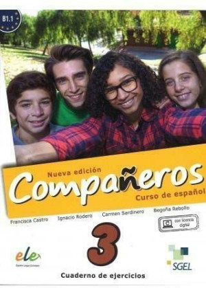 Companeros 3 ćwiczenia + licencia digital. Nueva edicion