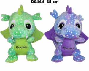 Smok Kraków świecący w ciemności 25cm MIX