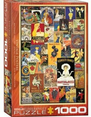 Puzzle 1000. Vintage Posters