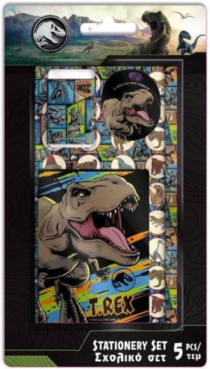 Przybory szkolne Jurassic 5el
