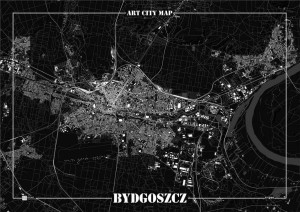 Plakat dekoracyjny. Bydgoszcz