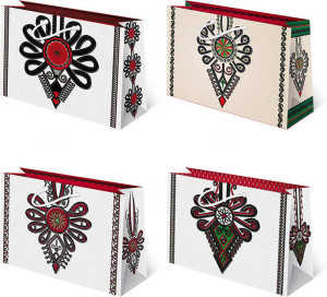 Torebki ozdobne TH-165 Folklor Parzenica 10 sztuk