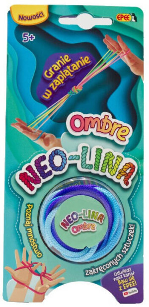 Neo-lina OMBRE błękitno-niebiesko-fioletowy