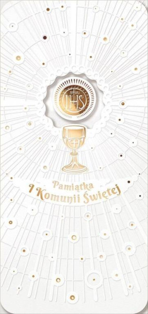 Kartka okolicznościowa. Komunia DK04