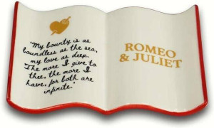 Szekspir Talerzyk na drobiazgi - Romeo i Julia