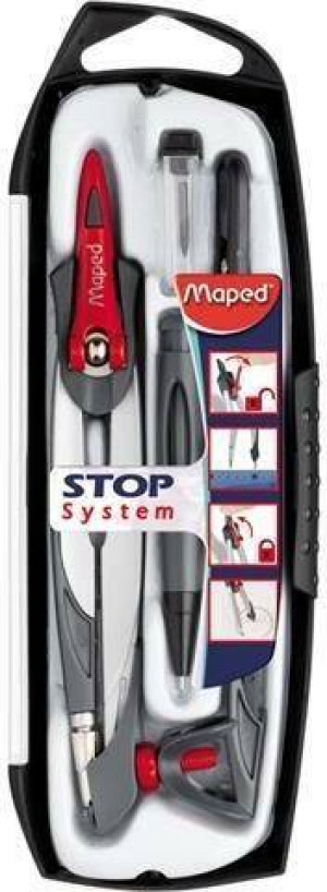 Maped. Cyrkiel Stop system, 5 elementów