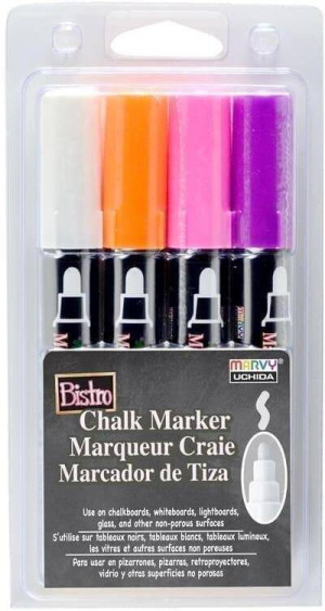 Markery kredowe Bistro Chalk 4 kolory