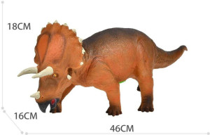 Dinozaur Triceratops z dźwiękiem