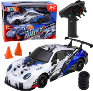 Auto do driftu zdalnie sterowne niebieskie