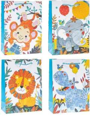 Torebka ozdobna pop-up 18x23x8cm mix ROZETTE