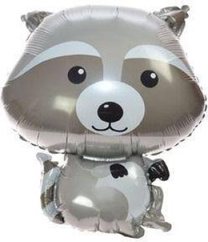 Balon foliowy 60cm. Leśne zwierzątka szop