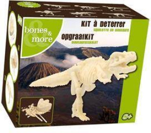 Duża figurka dinozaura. Wykopalisko odcisk, mix