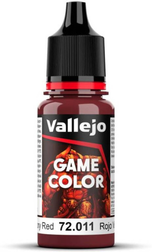 Vallejo: 72.011 - Game Color - Gory Red (18 ml)