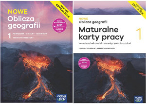 Pakiet: NOWE Oblicza geografii 1. Nowa edycja Podręcznik+Maturalne karty pracy do liceum i technikum. Zakres rozszerzony