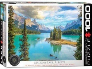 Puzzle 1000 Malign Lake Alberta 6000-5430