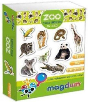 Zestaw magnesów dla dzieci. ZOO