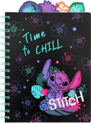 Kołobrulion A5 Disney Black Stitch 100 kartek wzór 3