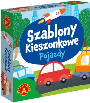 Szablony kieszonkowe. Pojazdy