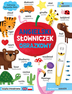 Mówiąca książka interaktywna "Angielski słowniczek obrazkowy"