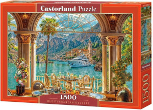 Puzzle 1500 Mediterranean Dessert CASTOR