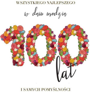Karnet A5 100 lat