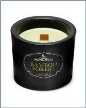Świeczka sojowa Bamboo Forest czarna 170g
