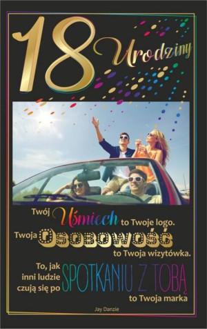 Kartka okolicznościowa: Urodziny 18