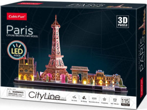 Puzzle 3D. Paryż