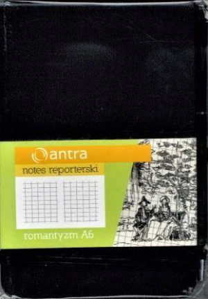 Notes reporterski. A6 kratka. Romantyzm. Czarny