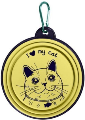 Miska dla kociarzy - I love my cat
