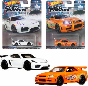 Hot Wheels Samochód Szybcy i wściekli Premium mix