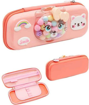 Piórnik piankowy 3D Kitty Pink ASTRA