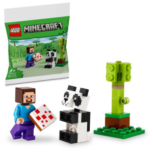 LEGO® Minecraft. Steve i mala panda 30672