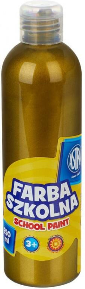 Farba szkolna. Metaliczna zielona