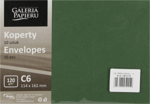 KOPERTA C6 NK ZIE GLAD GAL PAP OPPB