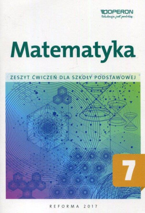 Matematyka SP 7 Zeszyt ćwiczeń OPERON