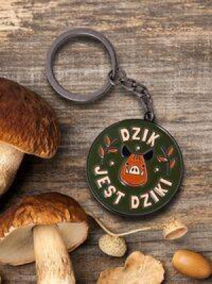 Brelok Dzik jest dziki