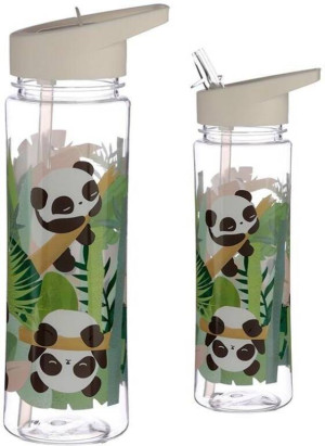 Butelka ze słomką Panda 500ml