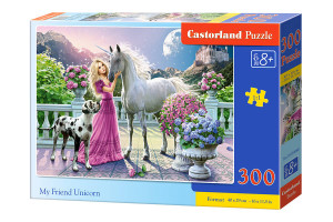 Puzzle 300. Mój przyjaciel Jednorożec