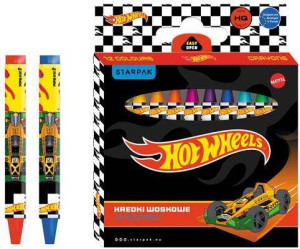 Kredki woskowe. Hot Wheels
